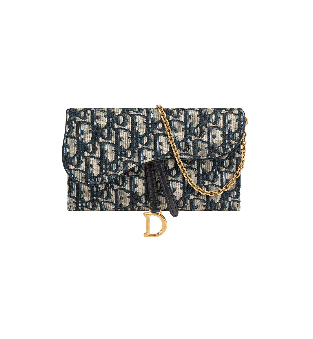 Dior SADDLE Bag Blue Dior Oblique Jacquard S5614CTZQ_M928 - Bags