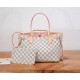 LOUIS VUITTON Damier Azur Neo Neverfull Bag