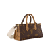 LOUIS VUITTON LV Monogram Canvas Onthego East West Leather - Bag