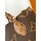 LOUIS VUITTON LV Monogram Canvas Onthego East West Leather - Bag