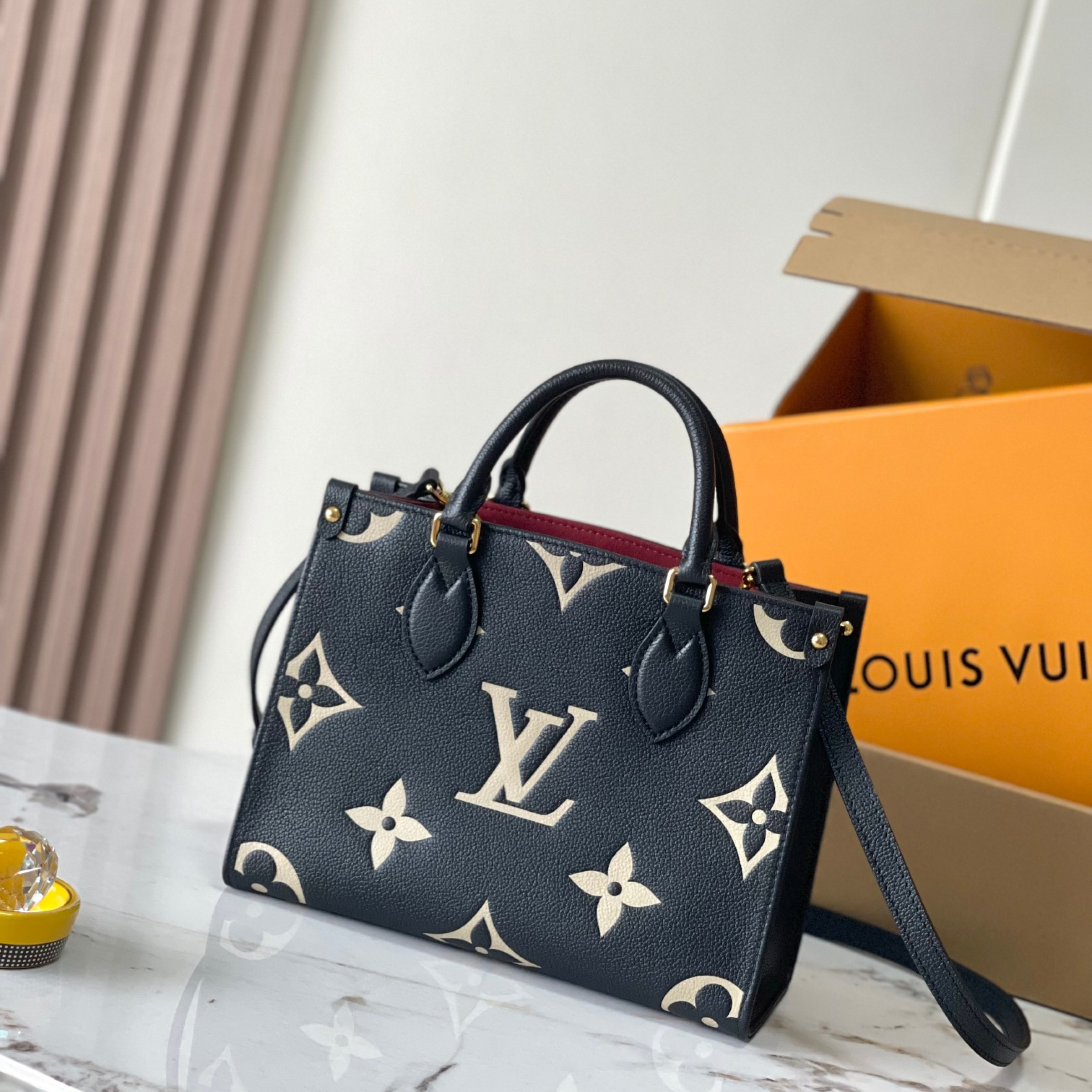 LOUIS VUITTON LV Monogram Jacquard Denim Onthego PM - Bags