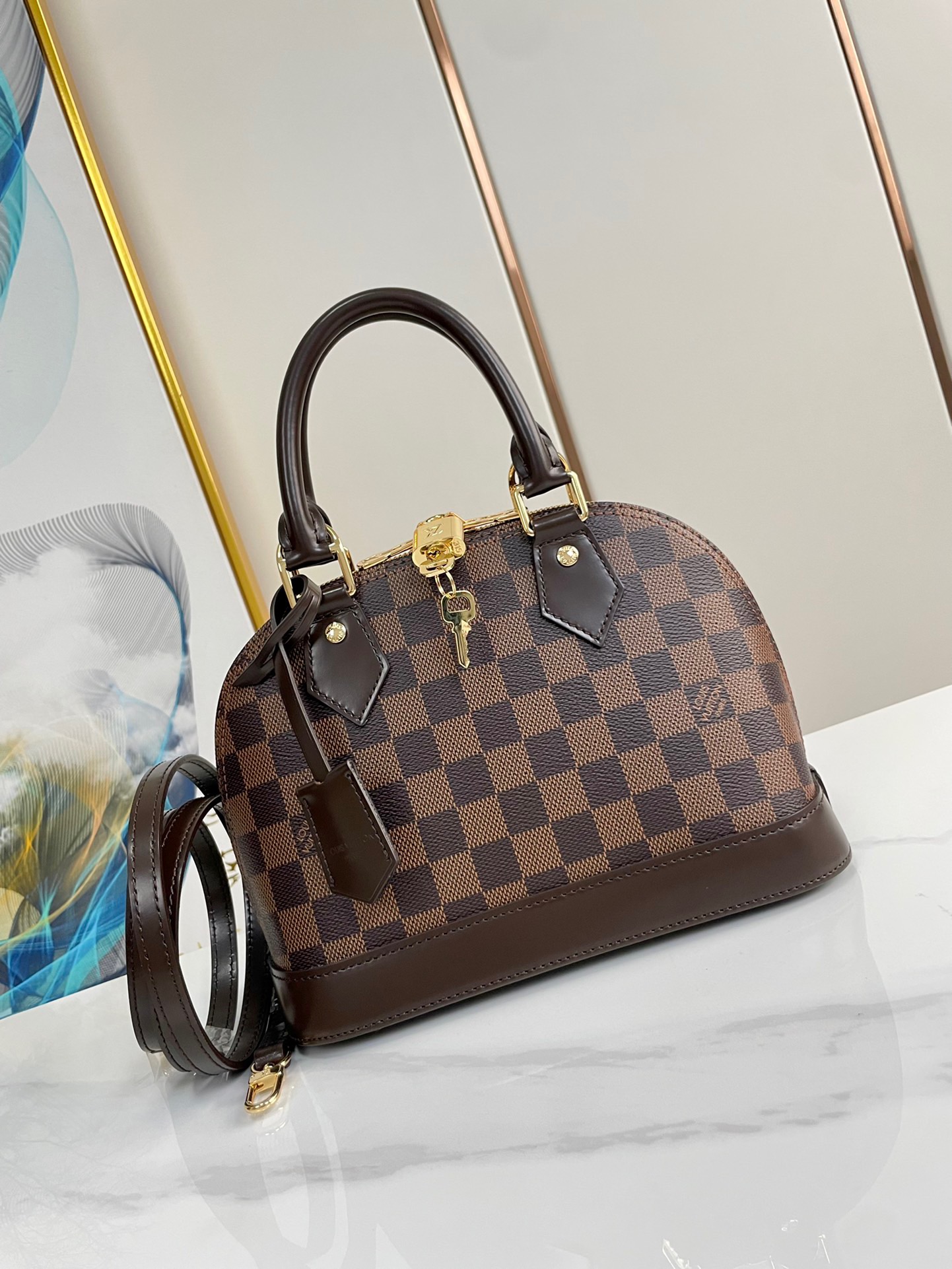 Louis Vuitton Alma BB 2way bag Damier Ebene - Bags