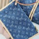 Louis Vuitton LV CarryAll MM - Denim - Bag