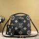 Louis Vuitton LV black NeoNeo MM Bucket Bag