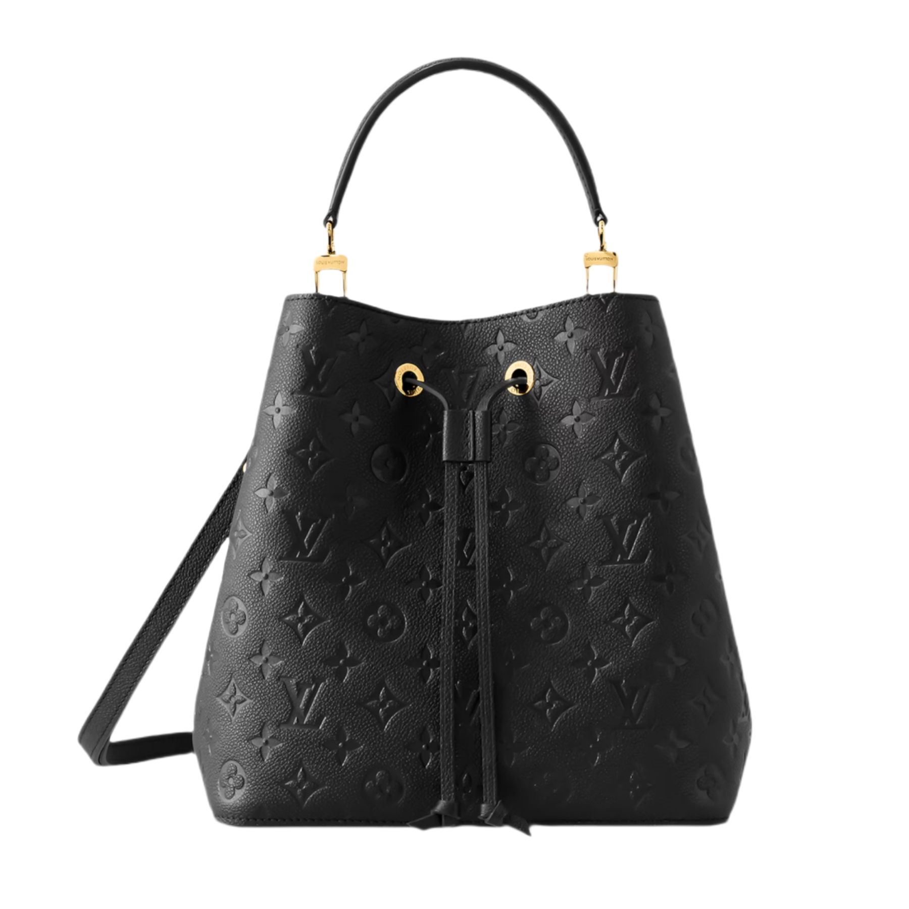 Louis Vuitton LV black NeoNeo MM Bucket Bag