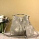 Louis Vuitton LV black NeoNeo MM Bucket Bag