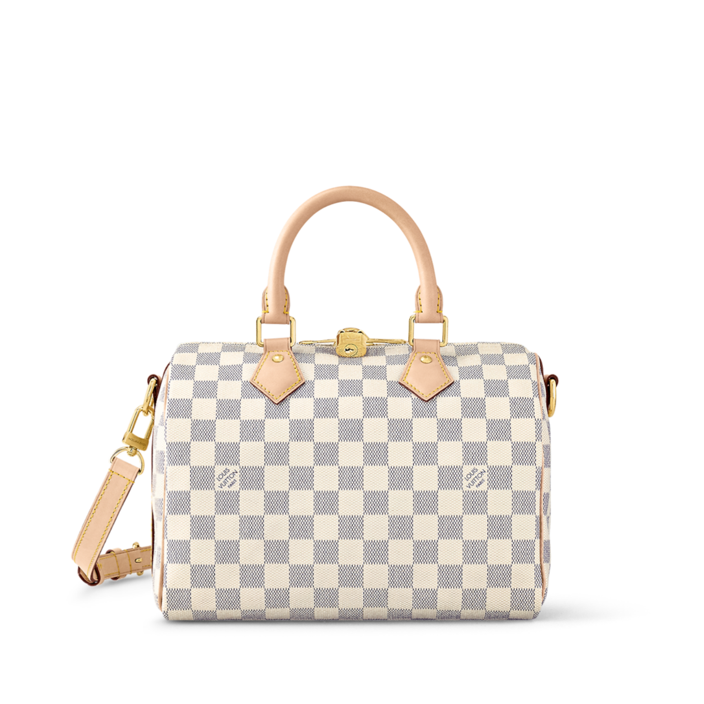 Louis Vuitton Speedy Bandoulière Damier Azur Canvas Women Handbag - Bag