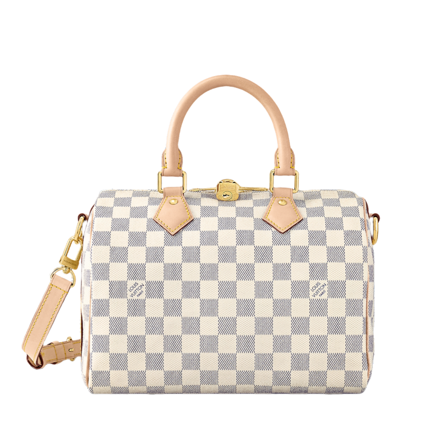 Louis Vuitton Speedy Bandoulière Damier Azur Canvas Women Handbag - Bag