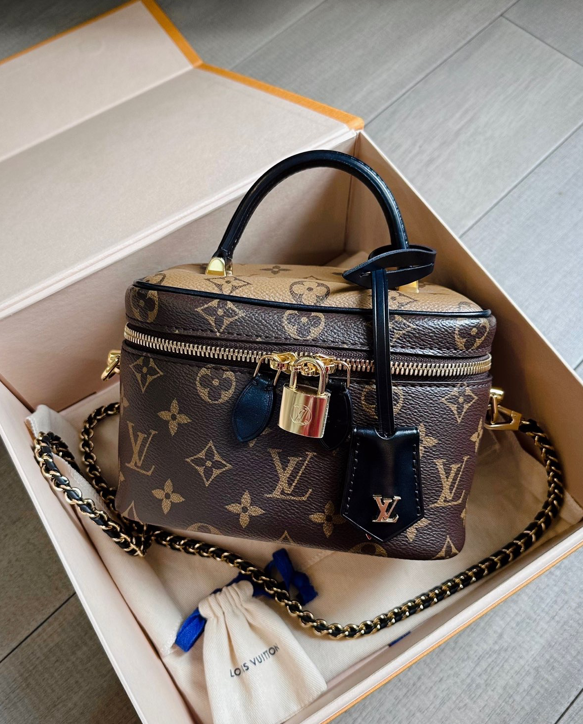 Louis Vuitton Vanity Monogram Reverse PM Brown - Bag